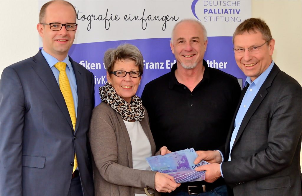 Übergabe 5000 Euro Deutsche Palliativstiftung an Hospiz Förderverein Fulda_Brand-Sitte